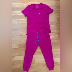 Pink Figs Scrubs Set - XS - LIMITED EDITION COLOR!!